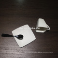Catering Square Coffee Cup, Cerâmica Espresso Cup, personalizado e Logo Printing Cup para Hotel &amp; Restaurant